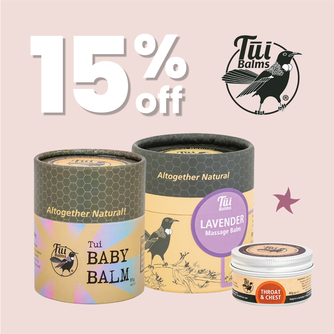 15% off Tui Balms